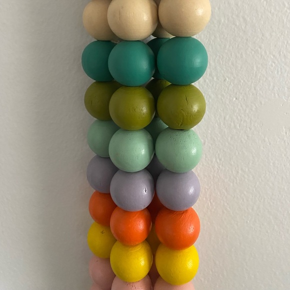 Wooden Bead curtain tie backs - Picture 2 of 7